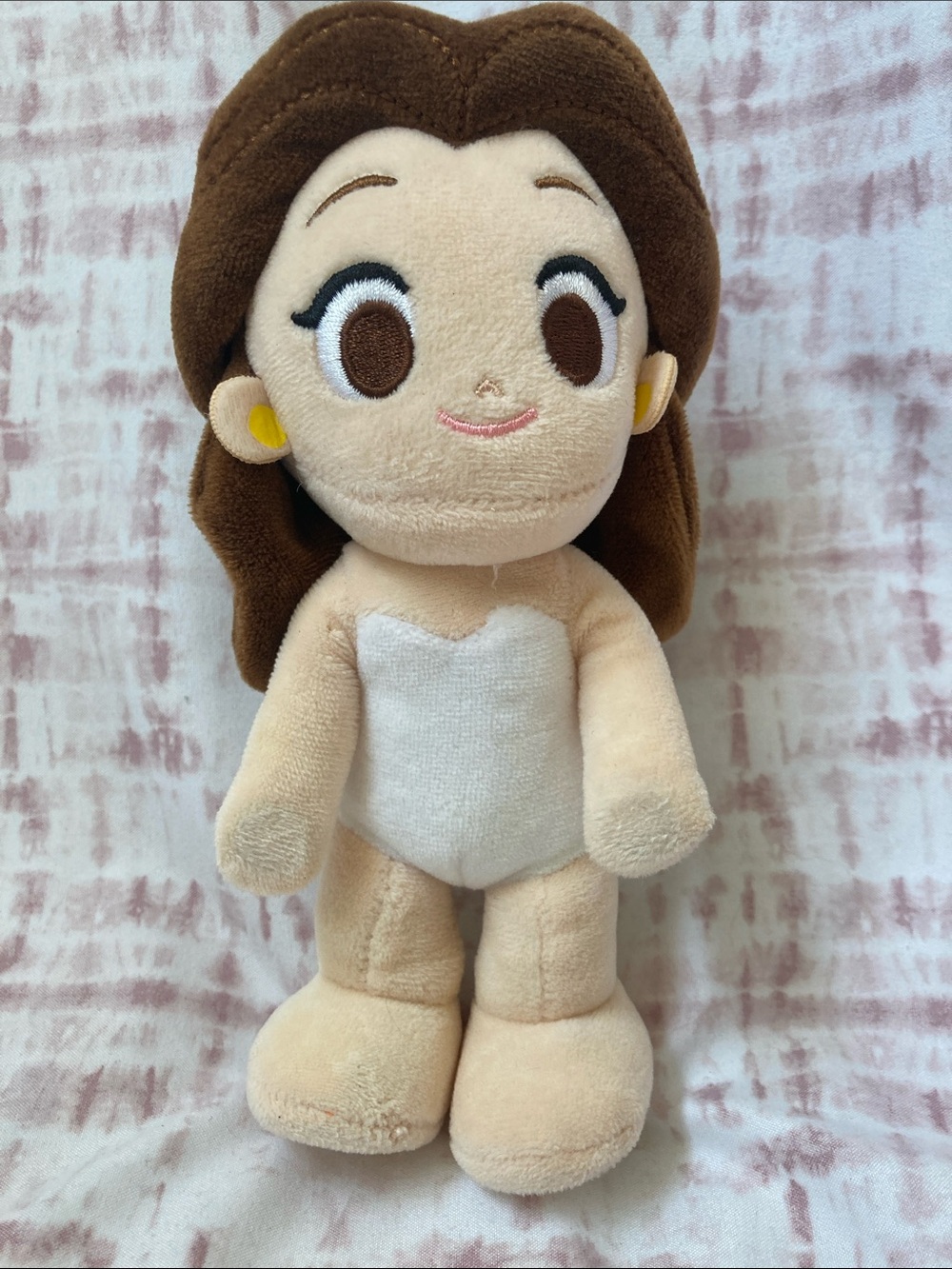 Disney Parks nuiMOs Princess Belle Beauty &the Beast Plush Posable Doll No Dress